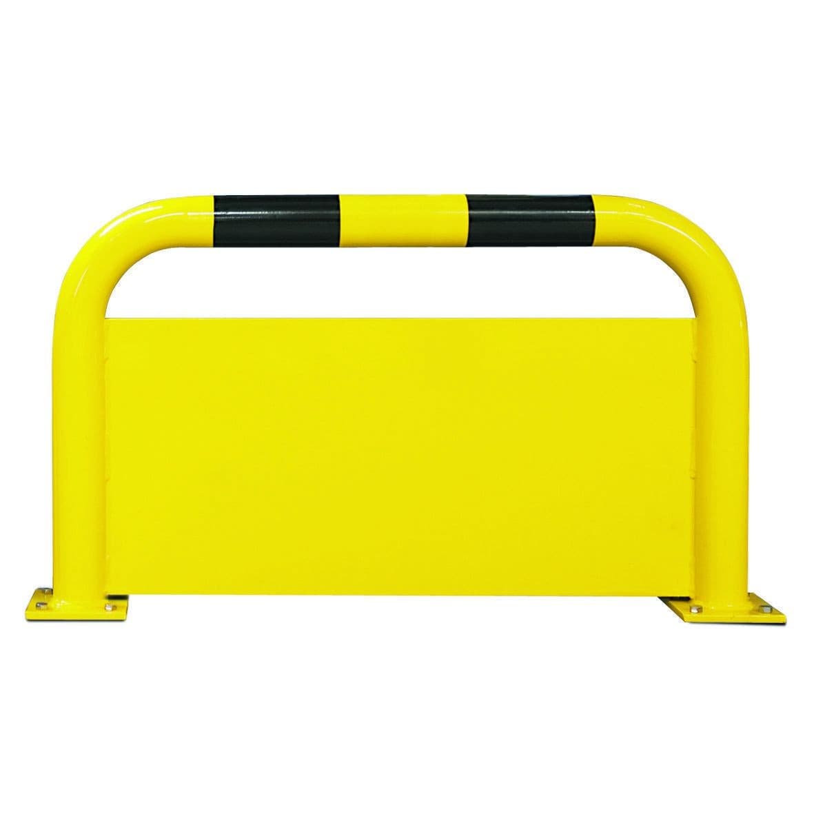 Traffic-Line Steel Protection Guards with Under-Run Protection Plates