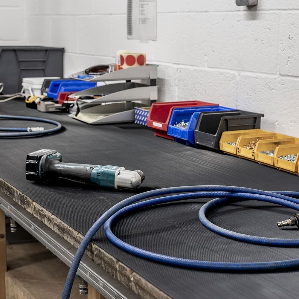 TreadSure Ribbed Anti-Slip Floor or Surface Protection Matting