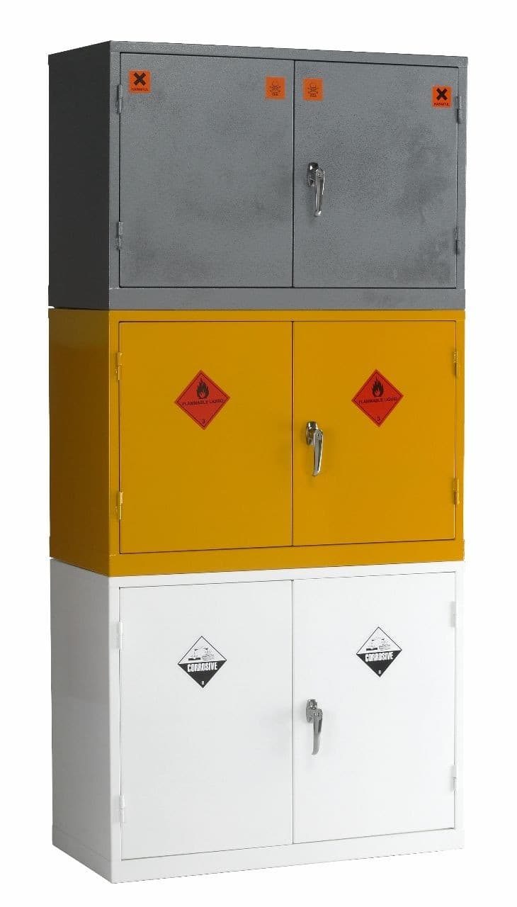Stackable Hazardous Substance Cabinets - 711x915x457mm (HxWxD)