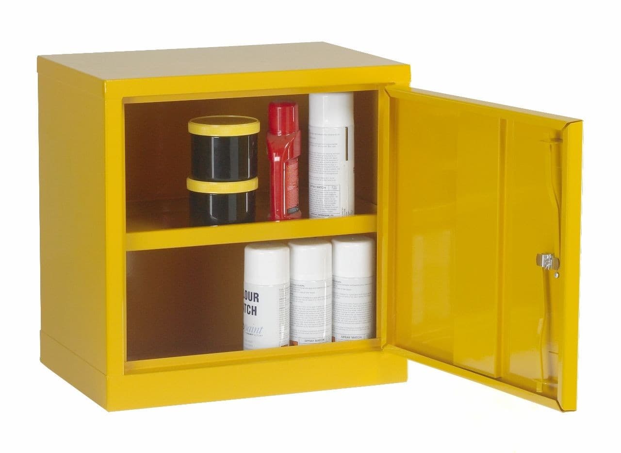 COSHH Hazardous Substance Storage Cabinets - 457x457x305mm (HxWxD)