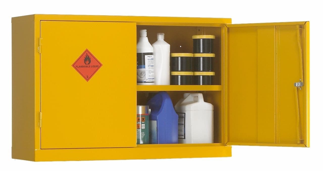COSHH Hazardous Substance Storage Cabinets - 609x915x305mm (HxWxD)