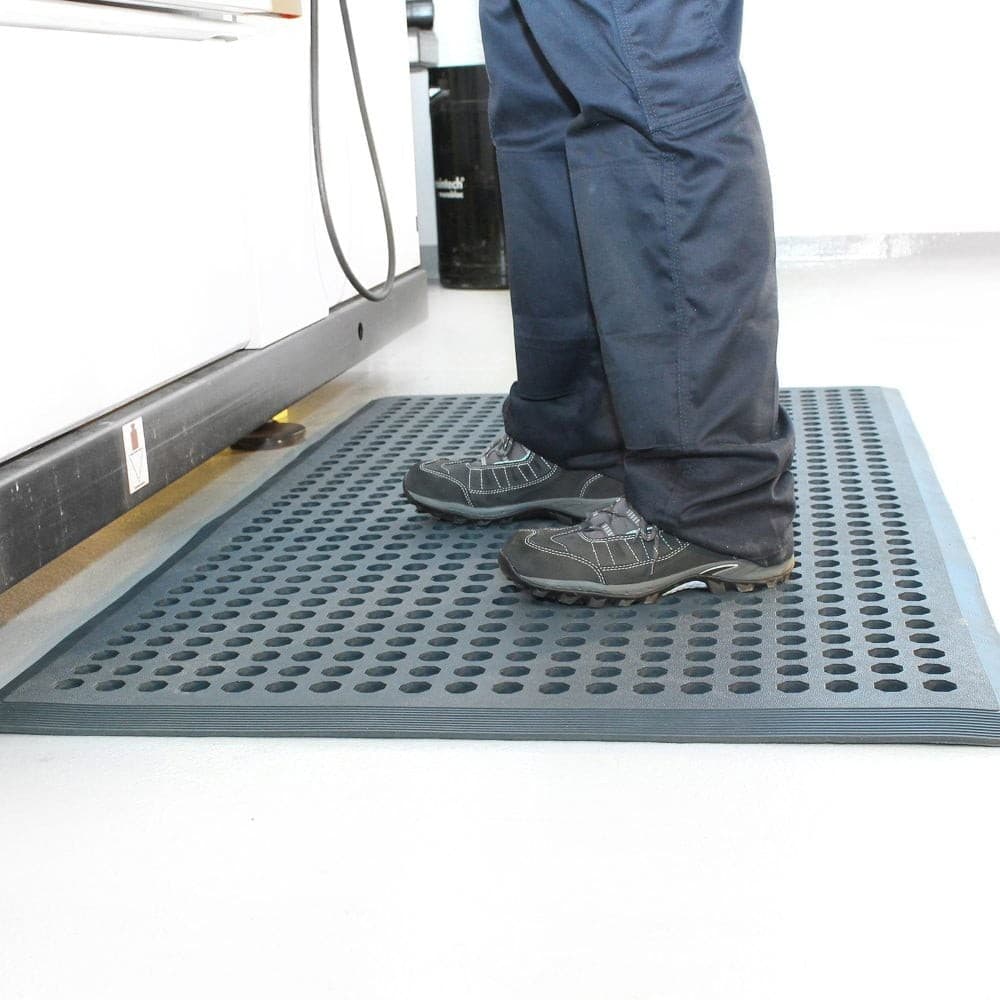 COBA Worksafe Anti-Fatigue Mat | Black | 0.9 x 1.5m