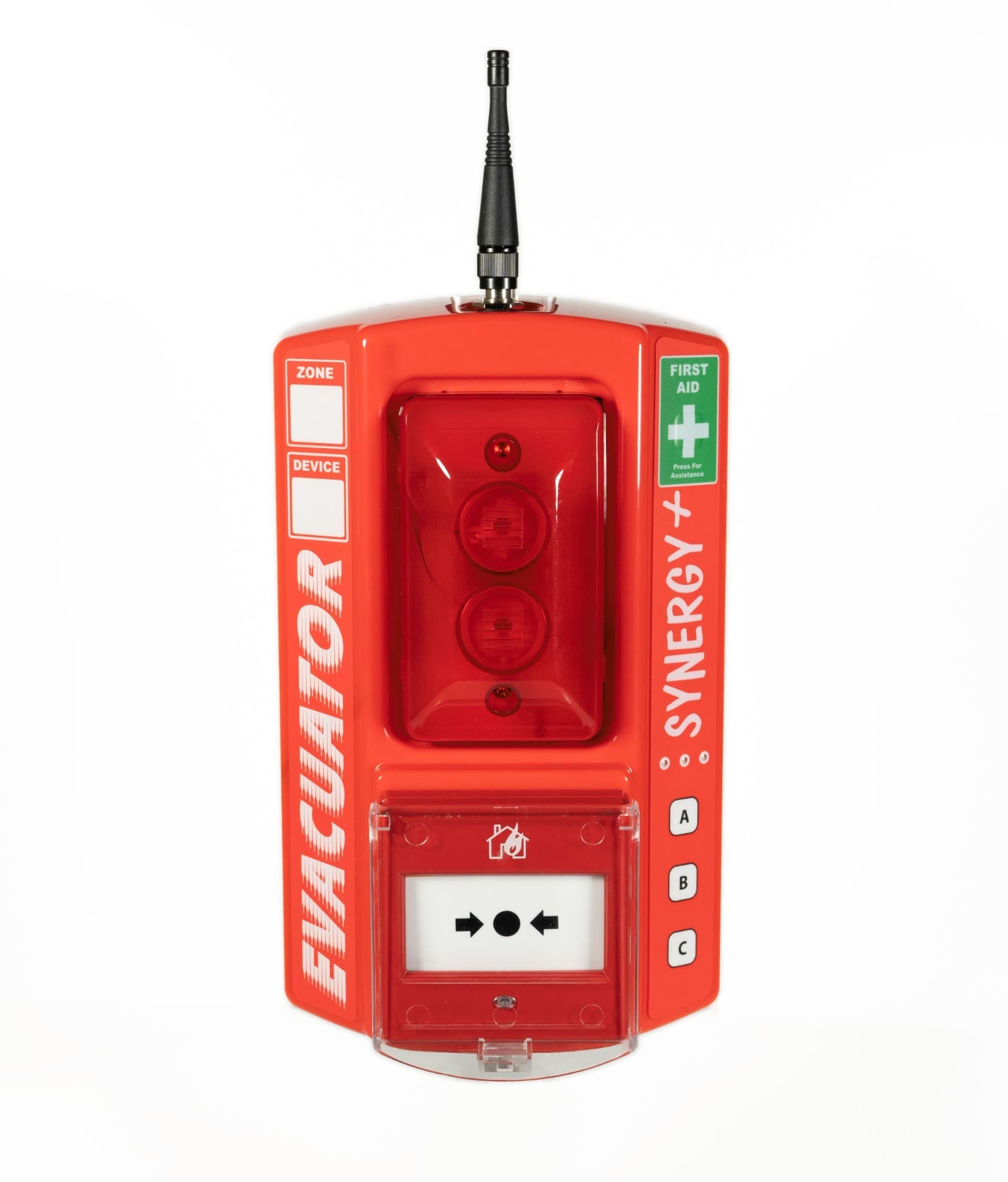 Evacuator Synergy Wireless Call Point with First Aid Call Function