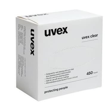 Uvex Lens Cleaning Tissues - Box of 450