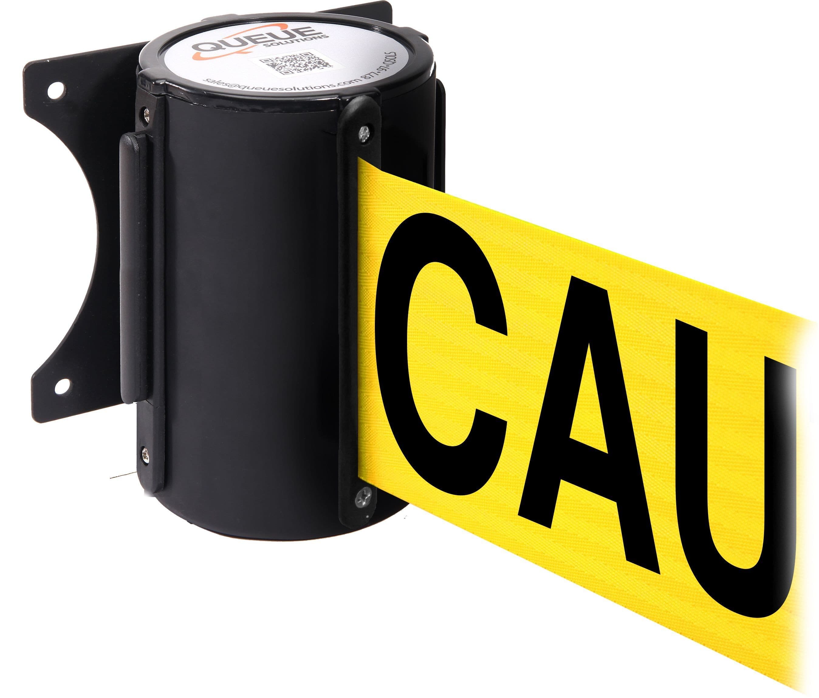 Wallmaster300 EXTRA WIDE 75mm x 3m - Wall Mounted Retractable Barriers