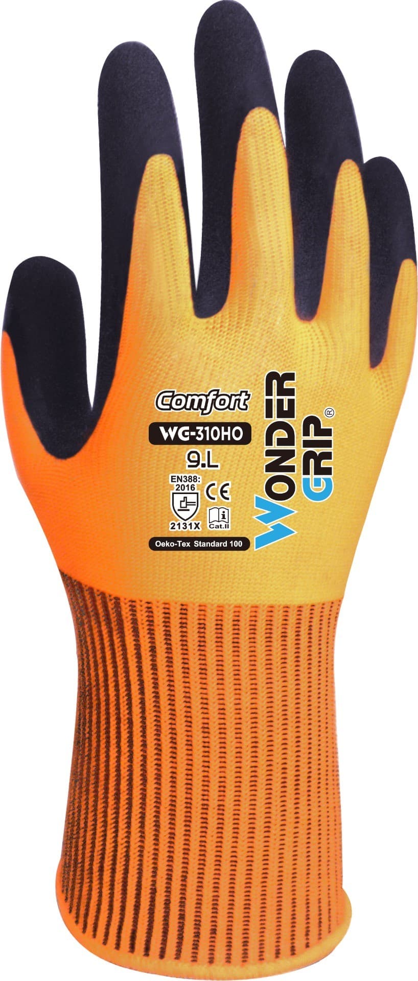 Wonder Grip WG-310HO Comfort Gloves (Orange)