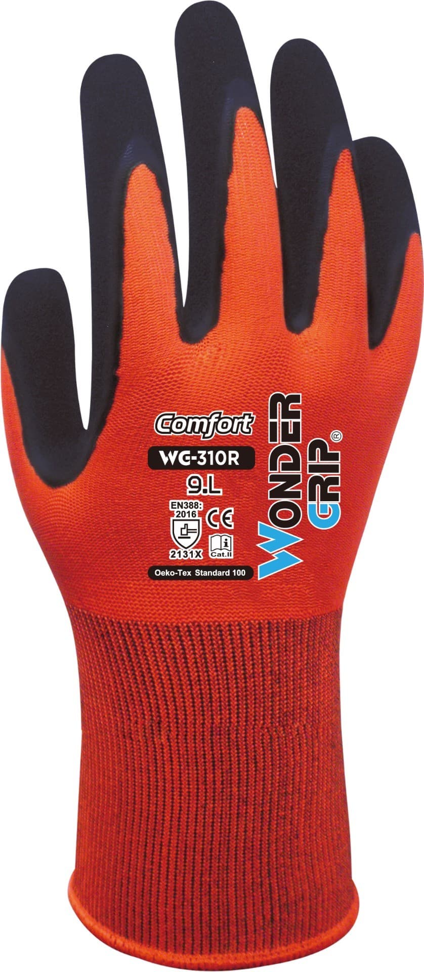 Wonder Grip WG-310R Comfort Gloves (Red)