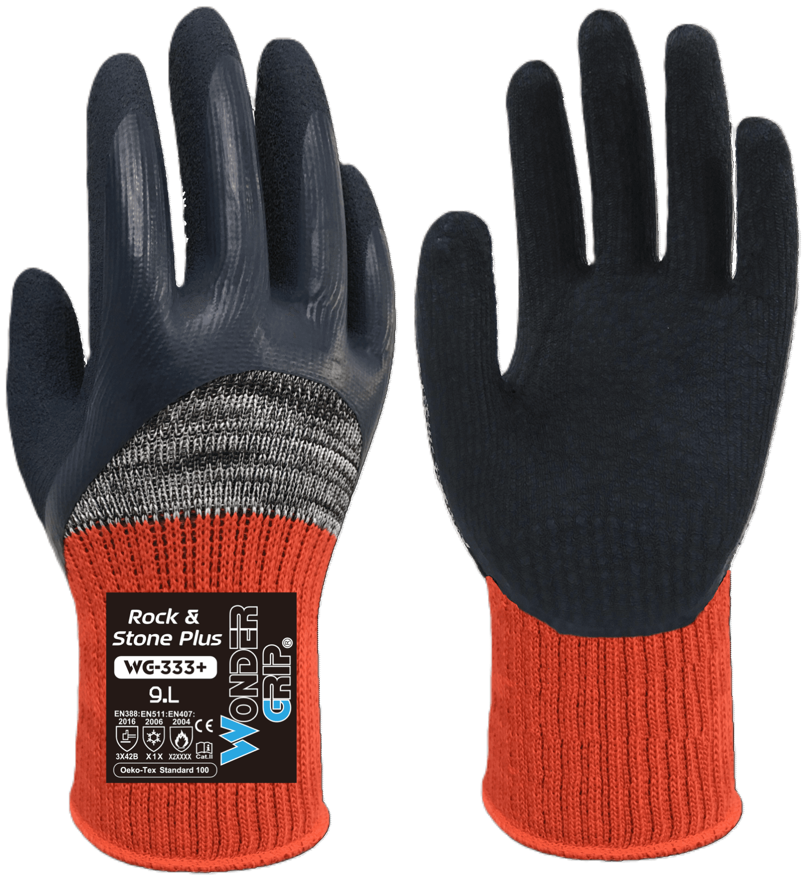Wonder Grip WG-333+ Rock & Stone Plus Gloves