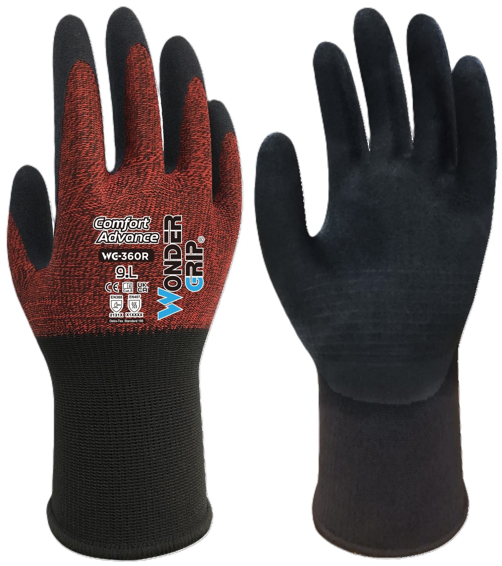 Wonder Grip WG-360R Comfort Advance Gloves