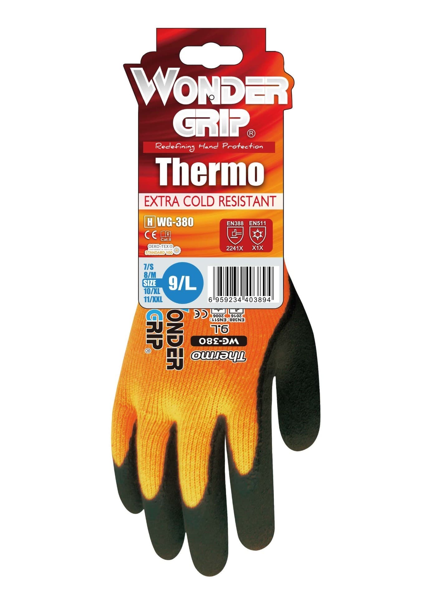 Wonder Grip WG-380 Thermo Gloves