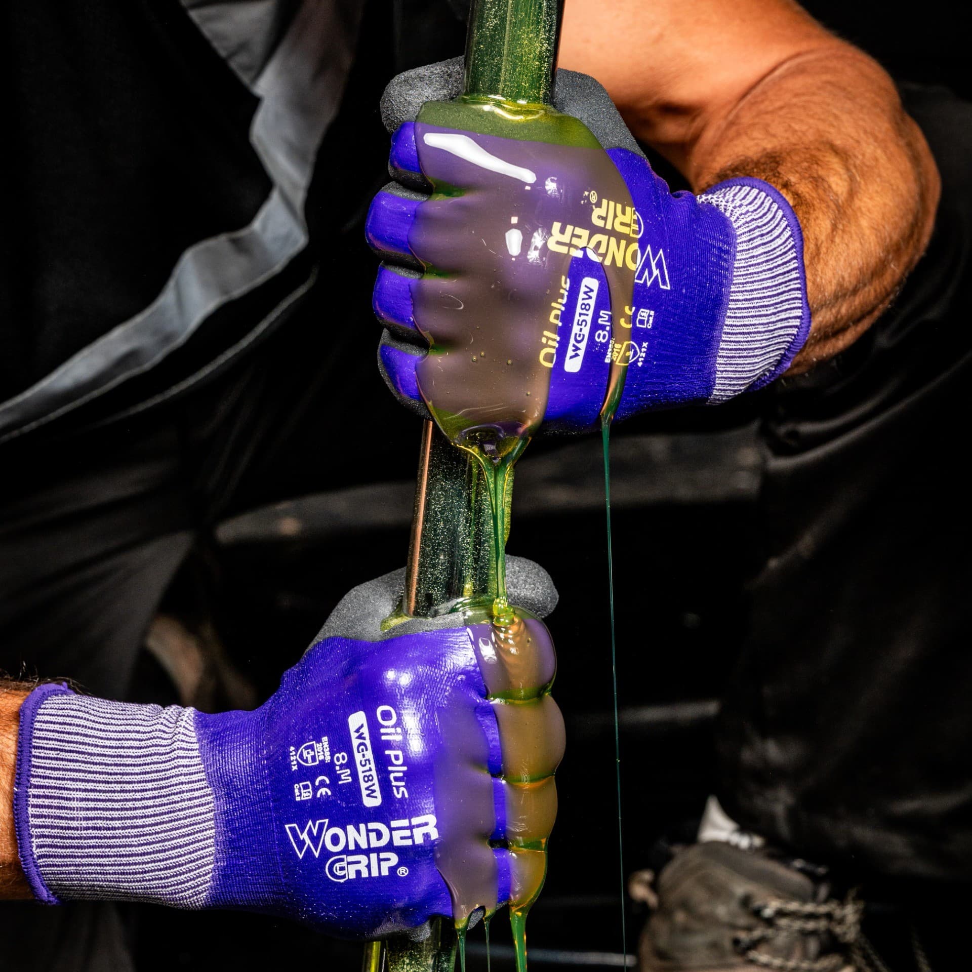 Wonder Grip WG-518W Oil Plus Gloves