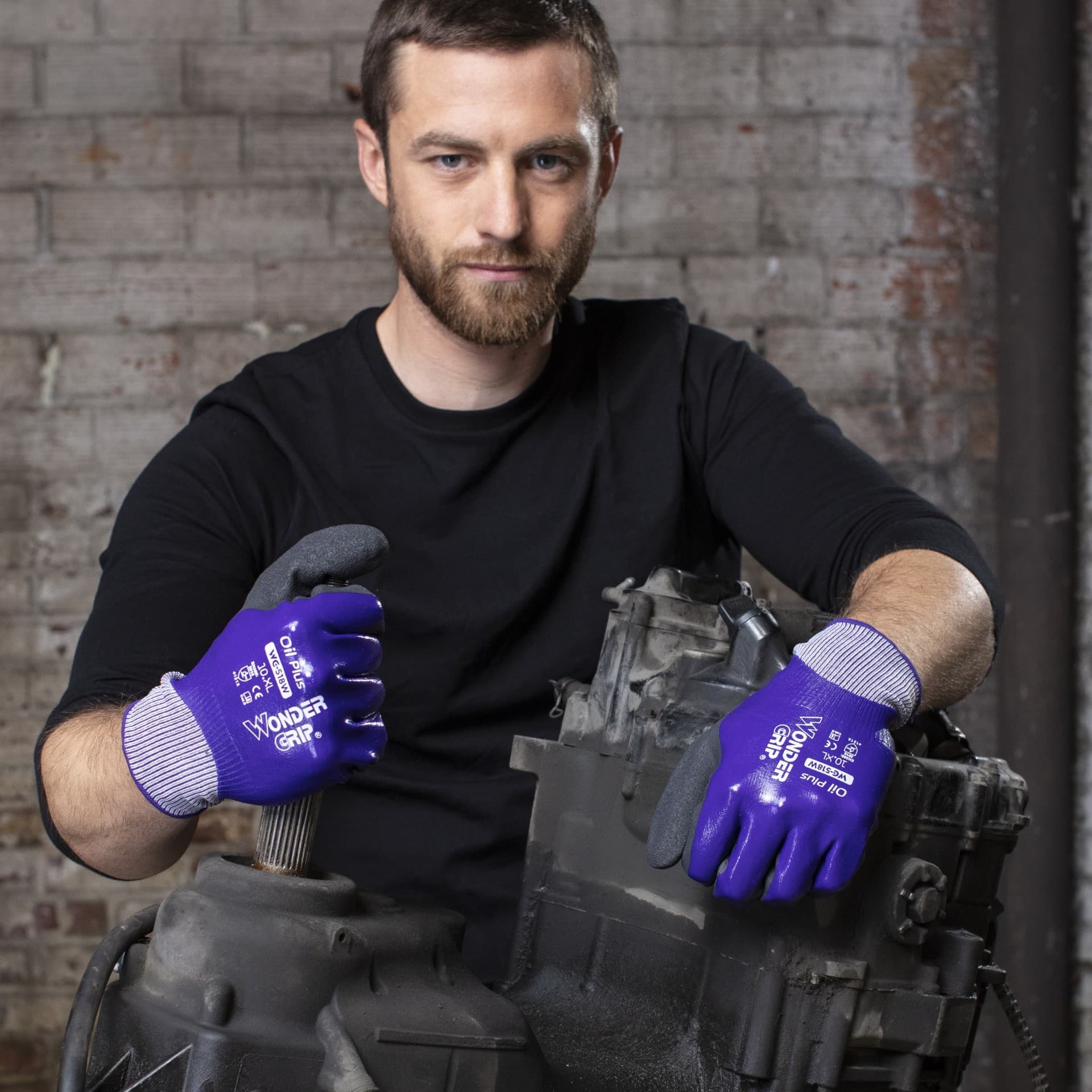 Wonder Grip WG-518W Oil Plus Gloves