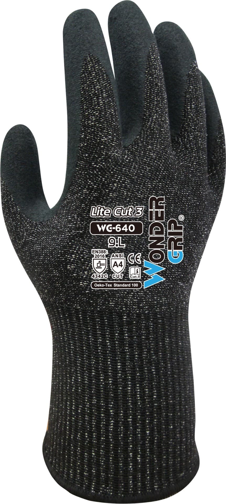 Wonder Grip WG-640 Dexcut Gloves (ANSI A4)