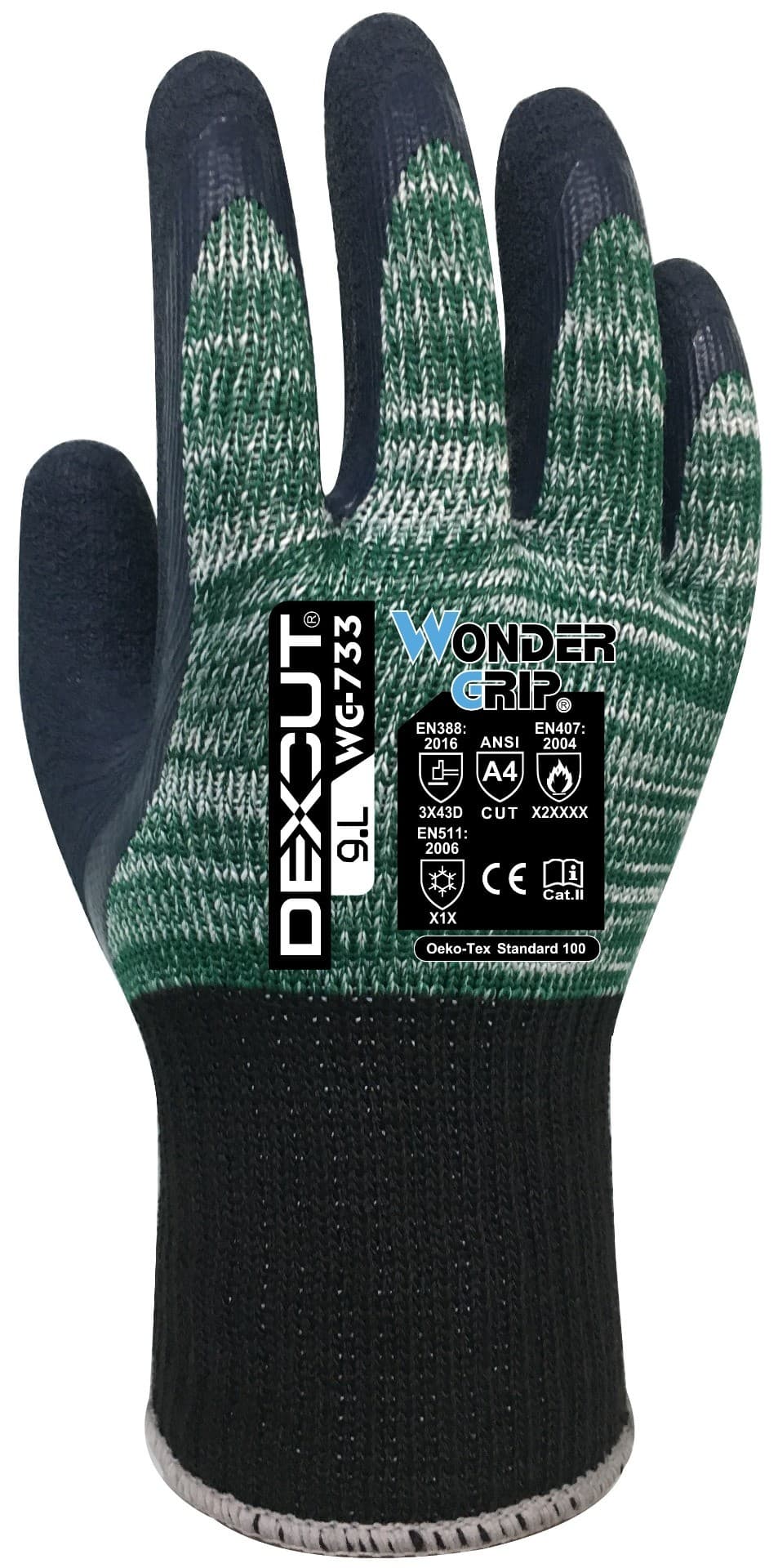Wonder Grip WG-733 Dexcut Gloves (ANSI A4)