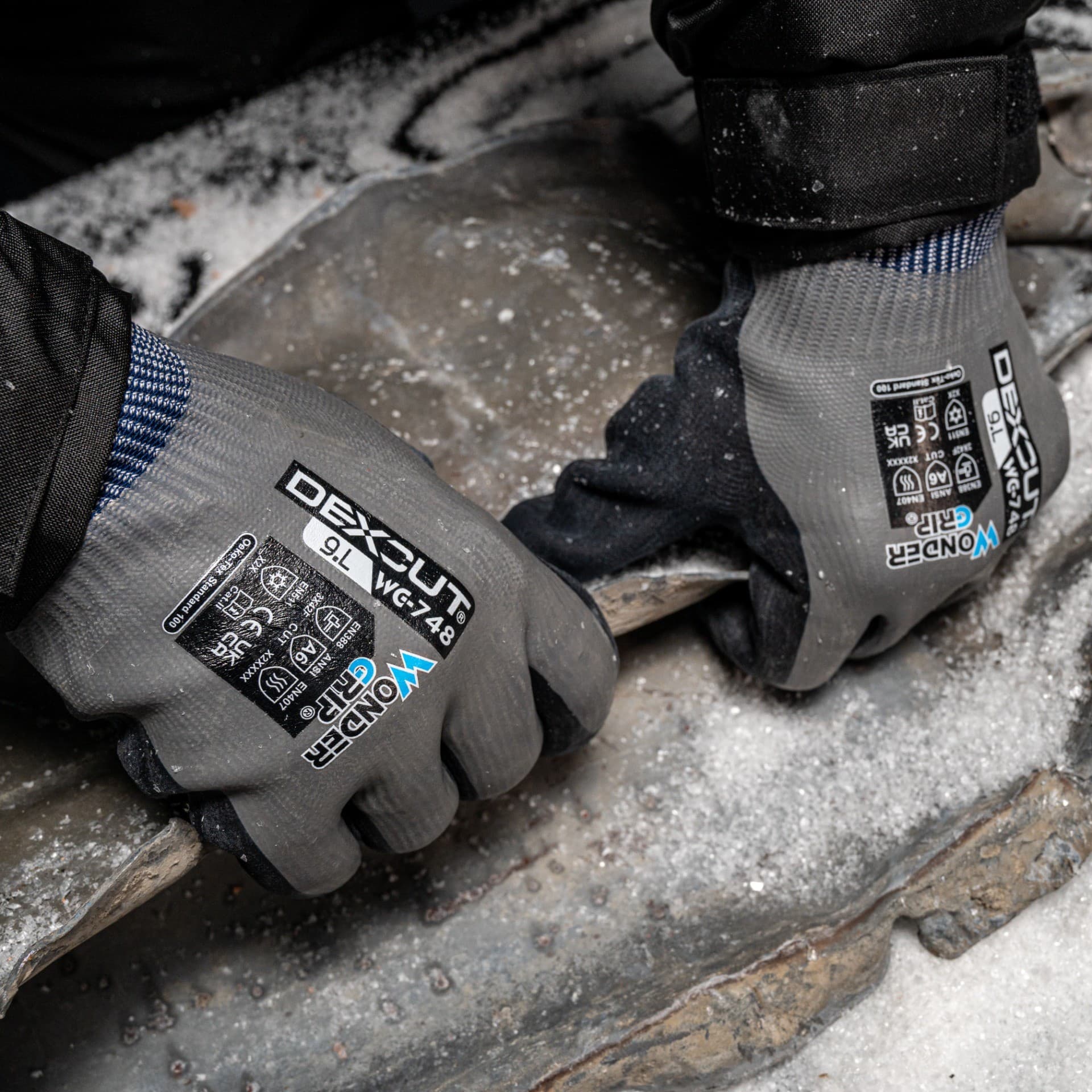 Wonder Grip WG-748 Dexcut Gloves (ANSI A6)