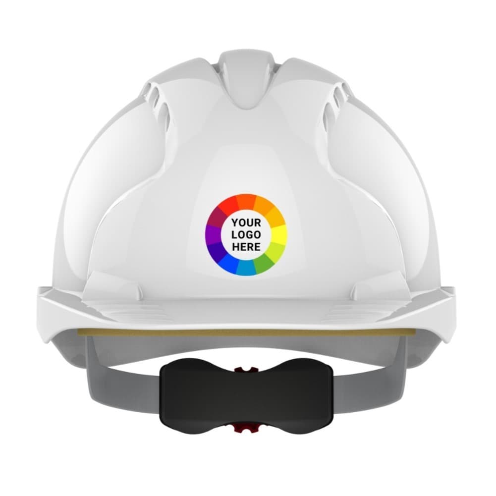 JSP EVO3 Custom Branded Safety Helmet | Wheel Ratchet | Vented