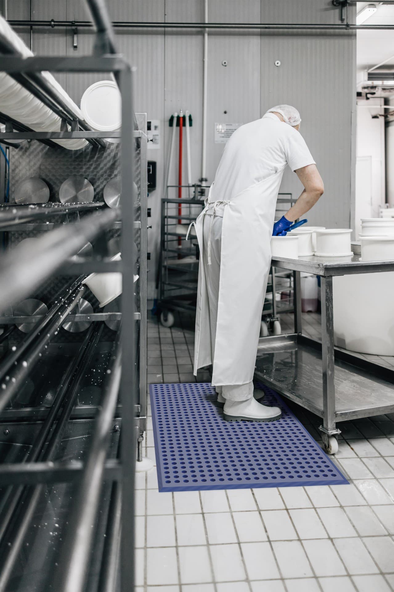 COBA Worksafe Oil-Resistant Anti-Slip Workstation Mats | 0.9m x 1.5m