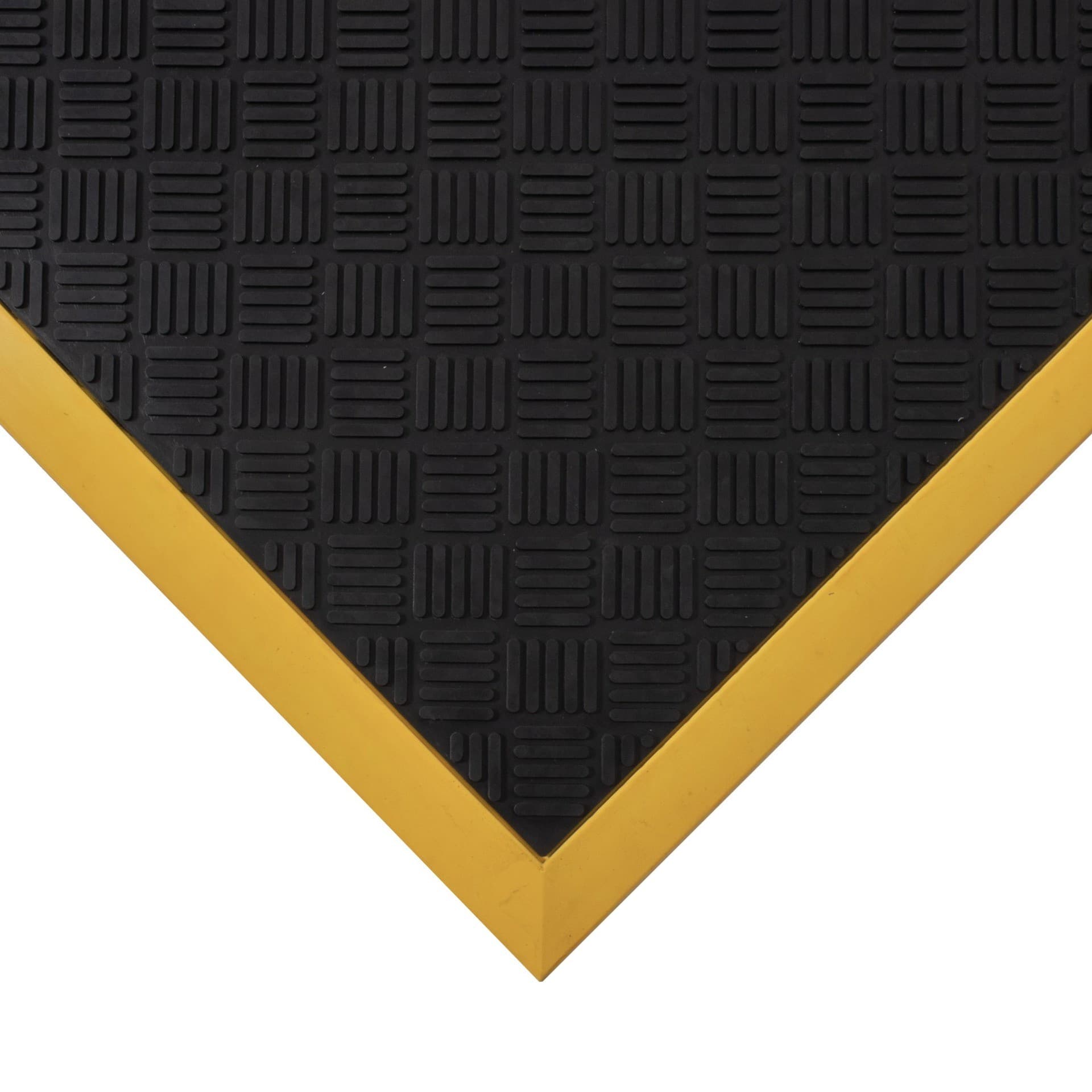 COBA WorkSafe Senso Anti-Fatigue Mat Black/Yellow | 0.9m x 1.8m